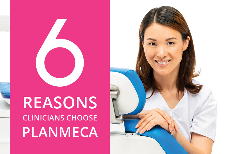 Seis razones por las que los dentistas eligen Planmeca