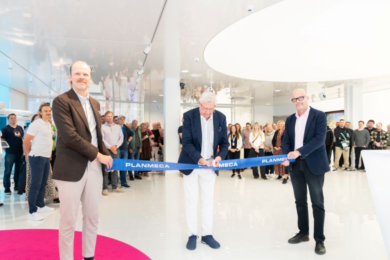 Planmeca marked the opening of its renewed showroom in Helsinki