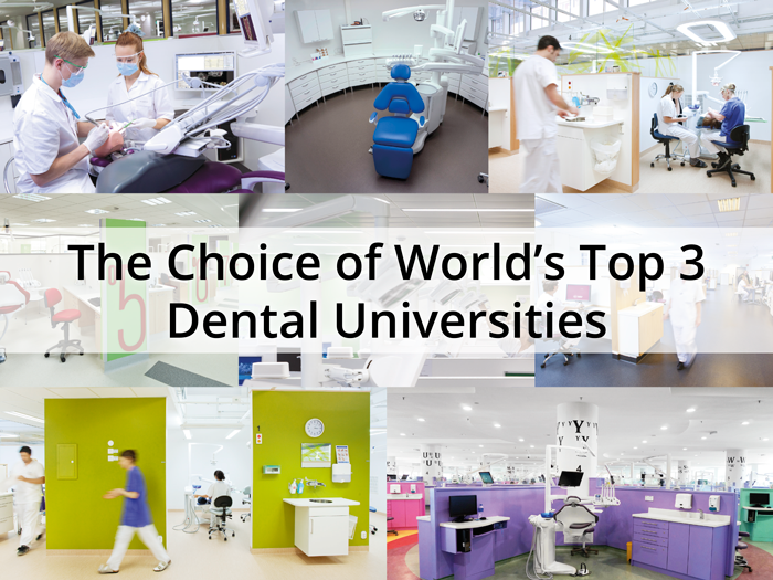 The choice of world’s top 3 dental universities