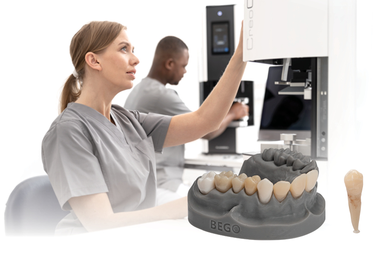Planmeca Creo® C5 -tulostimella voi nyt tulostaa myös hammasrestauraatioita