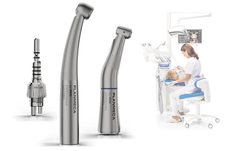 Planmeca handpiece set by KaVo − innovative dental instruments for maximum work efficiency