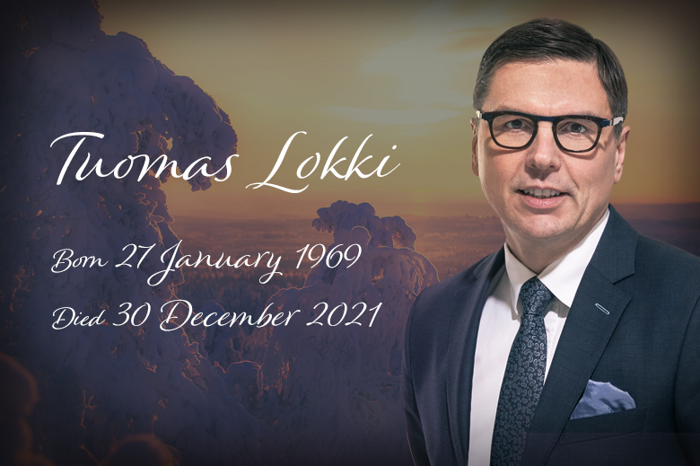 Remembering Senior Vice President Tuomas Lokki (1969–2021)