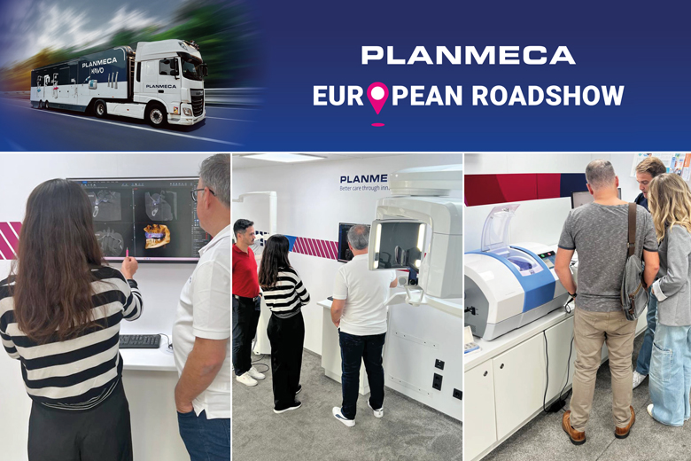 Planmeca’s mobile showroom travels through Europe with latest dental innovations