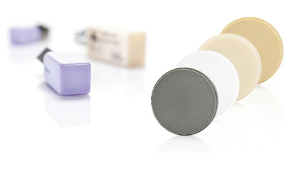 Dental milling discs and blocks