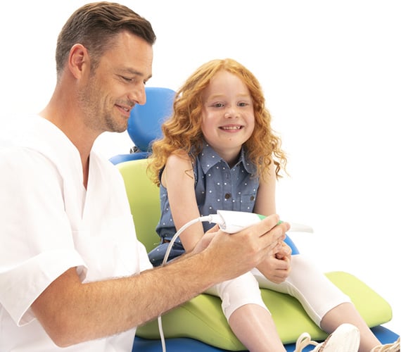 Planmeca intraoral scanner several tip sizes