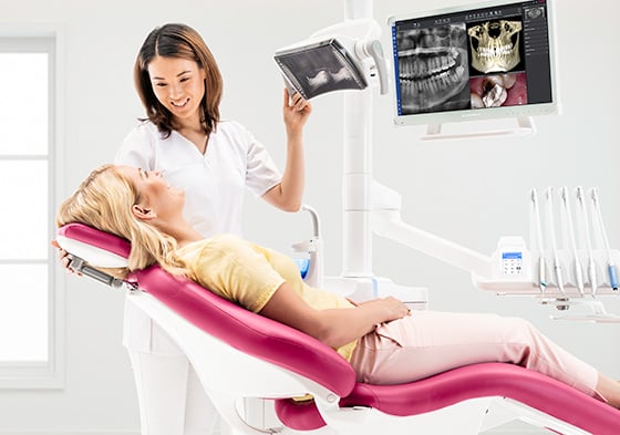 Dental units patient comfort