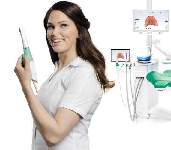 Planmeca Emerald intraoral scanner plug and play connectivity