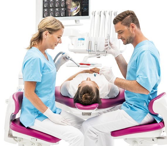 Planmeca dental unit outstanding ergonomics