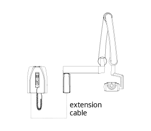 Planmeca ProX Single stud mount